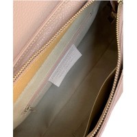 Sieviešu dabīgās ādas pleca soma, gaiši roza art. 3694549/1